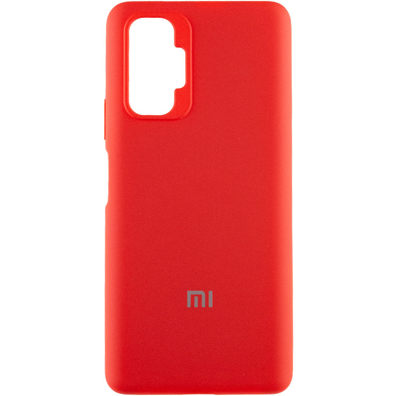 Чохол Silicone Cover Full Protective (AA) для Xiaomi Redmi Note 10 Pro (Червоний / Red)