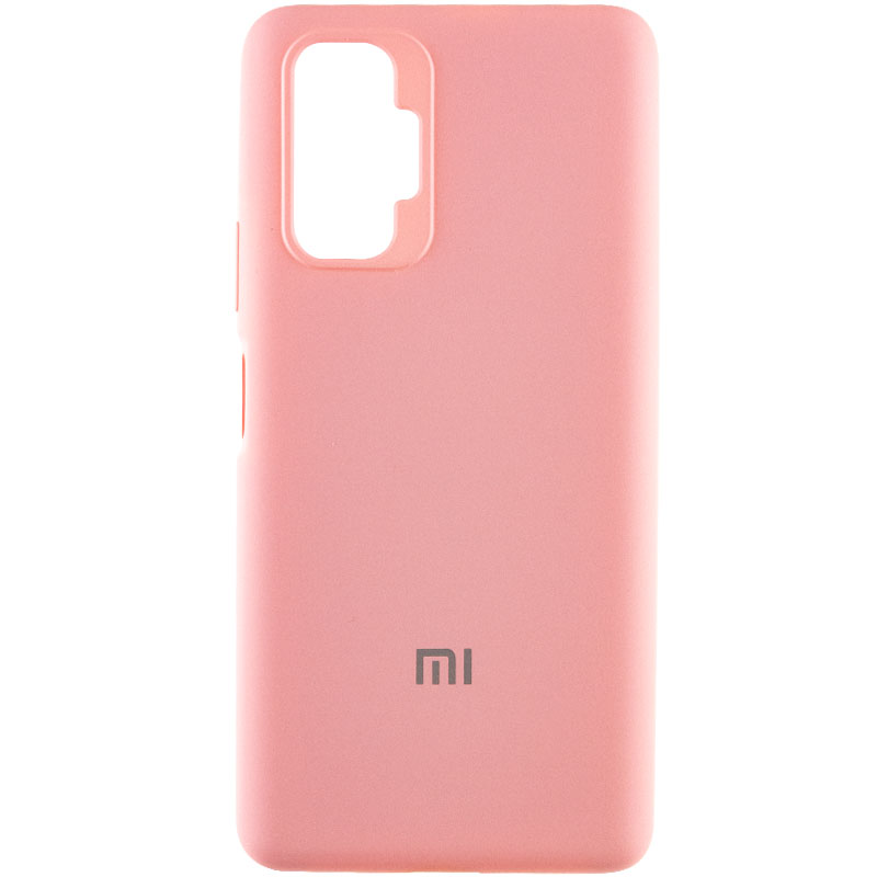Чехол Silicone Cover Full Protective (AA) для Xiaomi Redmi Note 10 Pro Max (Розовый / Pink)