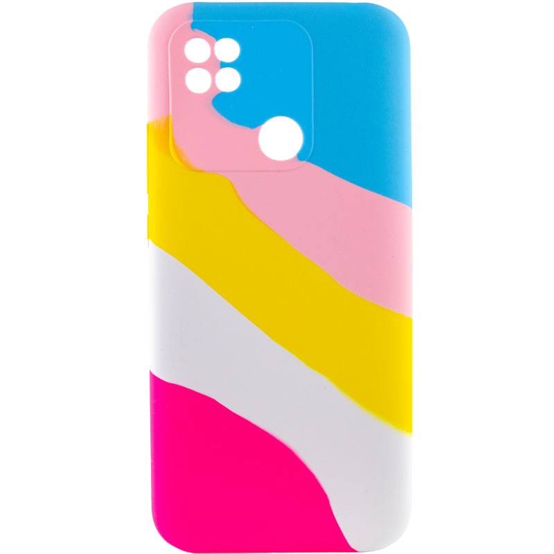 Чехол Silicone Cover Full Rainbow without logo для Xiaomi Redmi 10A / 9C