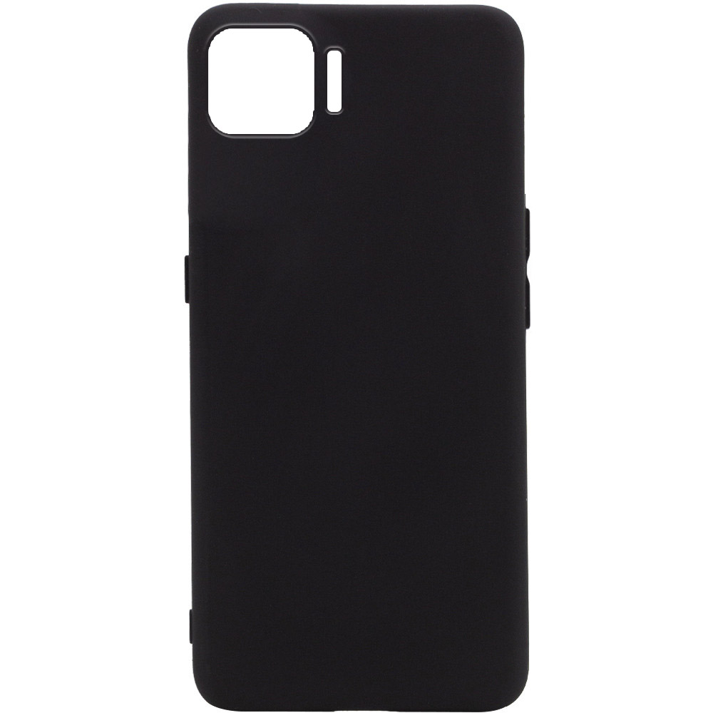 Чохол Silicone Cover Full without Logo (A) для Oppo A73 (Чорний / Black)