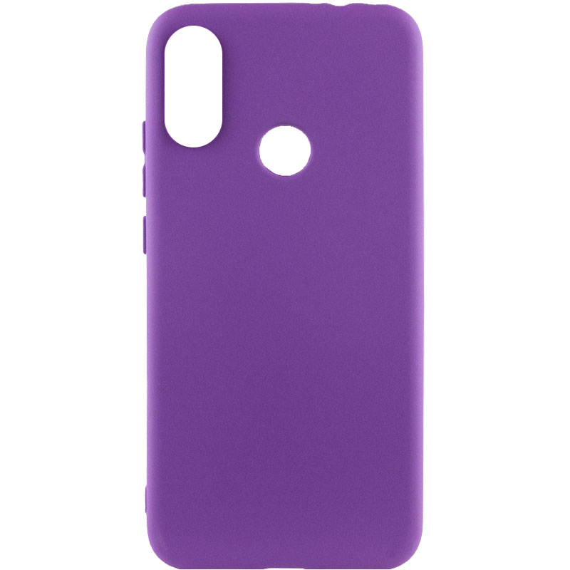 Чохол Silicone Cover Lakshmi (A) для Xiaomi Redmi Note 5 Pro / Note 5 (AI Dual Camera) (Фіолетовий / Purple)