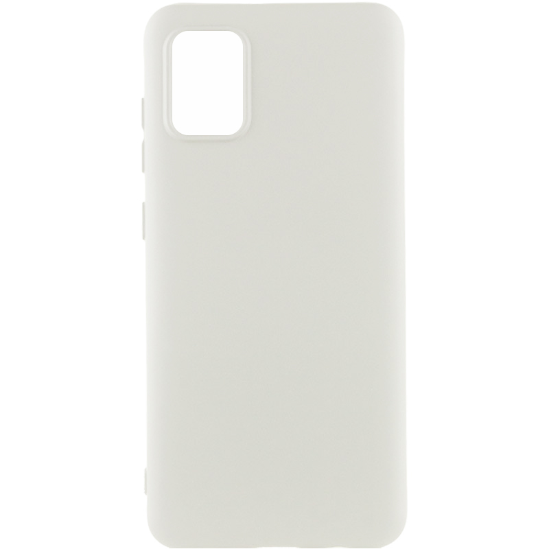 Чехол Silicone Cover Lakshmi (AA) для Samsung Galaxy A51 (Белый / White)