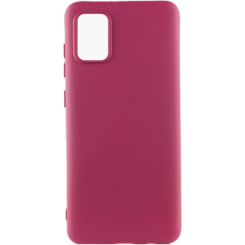 Чехол Silicone Cover Lakshmi (AA) для Samsung Galaxy A51 (Бордовый / Marsala)