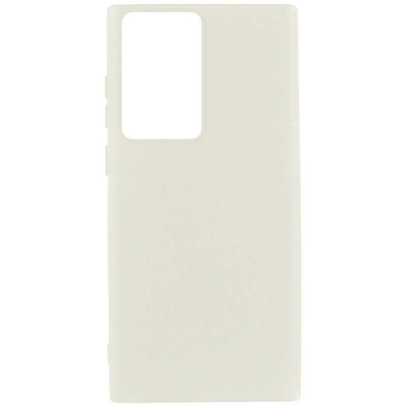 Чохол Silicone Cover Lakshmi (AA) для Samsung Galaxy S21 Ultra (Білий / White)