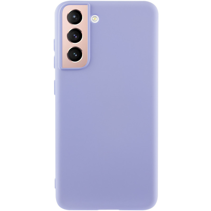 Чехол Silicone Cover Lakshmi (AA) для Samsung Galaxy S21 (Сиреневый / Dasheen)