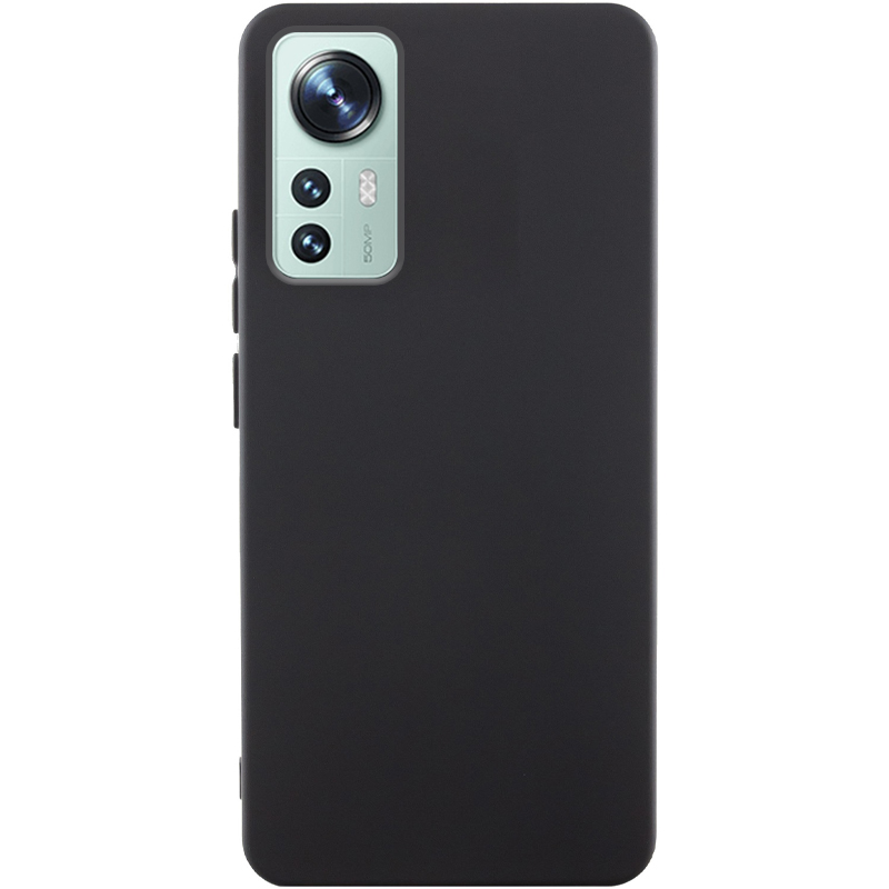 Чехол Silicone Cover Lakshmi (AA) для Xiaomi 12T / 12T Pro (Черный / Black)