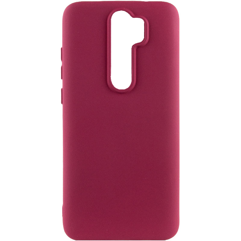 Чехол Silicone Cover Lakshmi (AA) для Xiaomi Redmi 9 (Бордовый / Marsala)