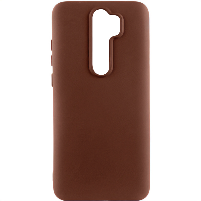 Чохол Silicone Cover Lakshmi (AA) для Xiaomi Redmi 9 (Коричневий / Brown)