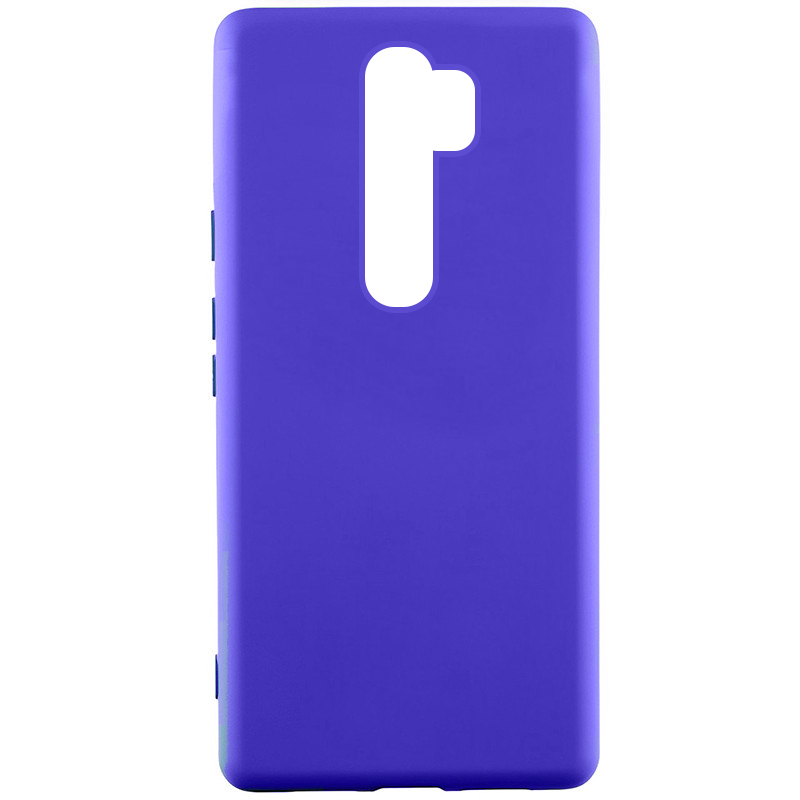 Чехол Silicone Cover Lakshmi (AA) для Xiaomi Redmi 9 (Синий / Iris)