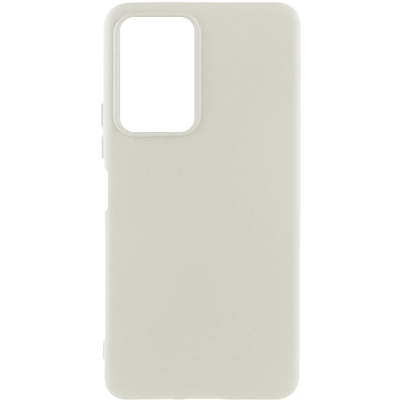 Чехол Silicone Cover Lakshmi (AA) для Xiaomi Redmi Note 10 Pro Max (Белый / White)