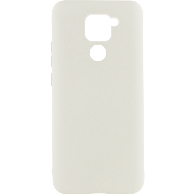 Чохол Silicone Cover Lakshmi (AA) для Xiaomi Redmi Note 9 (Білий / White)