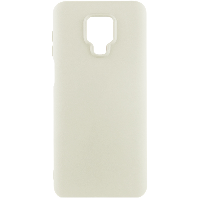 Чехол Silicone Cover Lakshmi (AA) для Xiaomi Redmi Note 9s (Белый / White)