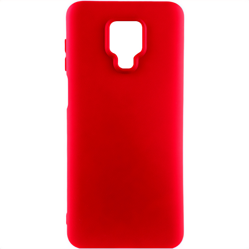 Чехол Silicone Cover Lakshmi (AA) для Xiaomi Redmi Note 9s / Note 9 Pro / Note 9 Pro Max (Красный / Red)