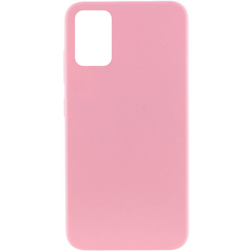 Чохол Silicone Cover Lakshmi (AAA) для Samsung Galaxy A51 (Рожевий / Light pink)