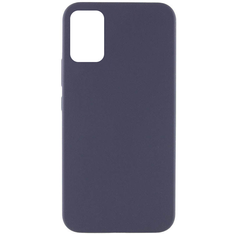 Чехол Silicone Cover Lakshmi (AAA) для Samsung Galaxy A51 (Серый / Dark Gray)