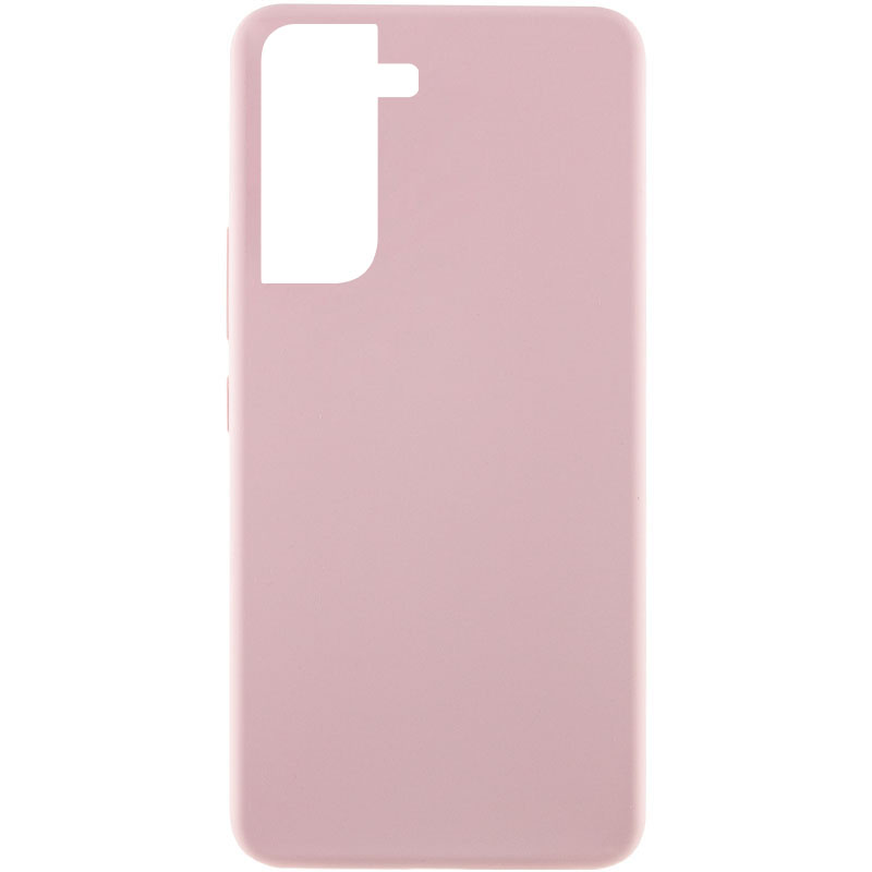 Чехол Silicone Cover Lakshmi (AAA) для Samsung Galaxy S21 FE (Розовый / Pink Sand)