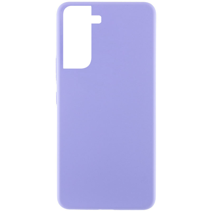 Чохол Silicone Cover Lakshmi (AAA) для Samsung Galaxy S21 FE (Бузковий / Dasheen)