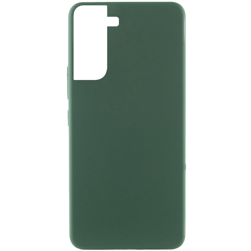 Чохол Silicone Cover Lakshmi (AAA) для Samsung Galaxy S21 FE (Зелений / Cyprus Green)
