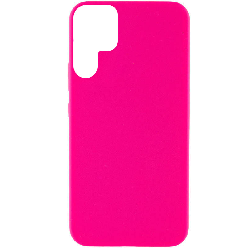 Чехол Silicone Cover Lakshmi (AAA) для Samsung Galaxy S22 Ultra (Розовый / Barbie pink)
