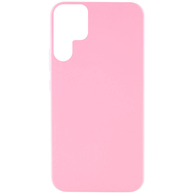 Чехол Silicone Cover Lakshmi (AAA) для Samsung Galaxy S22 Ultra (Розовый / Light pink)
