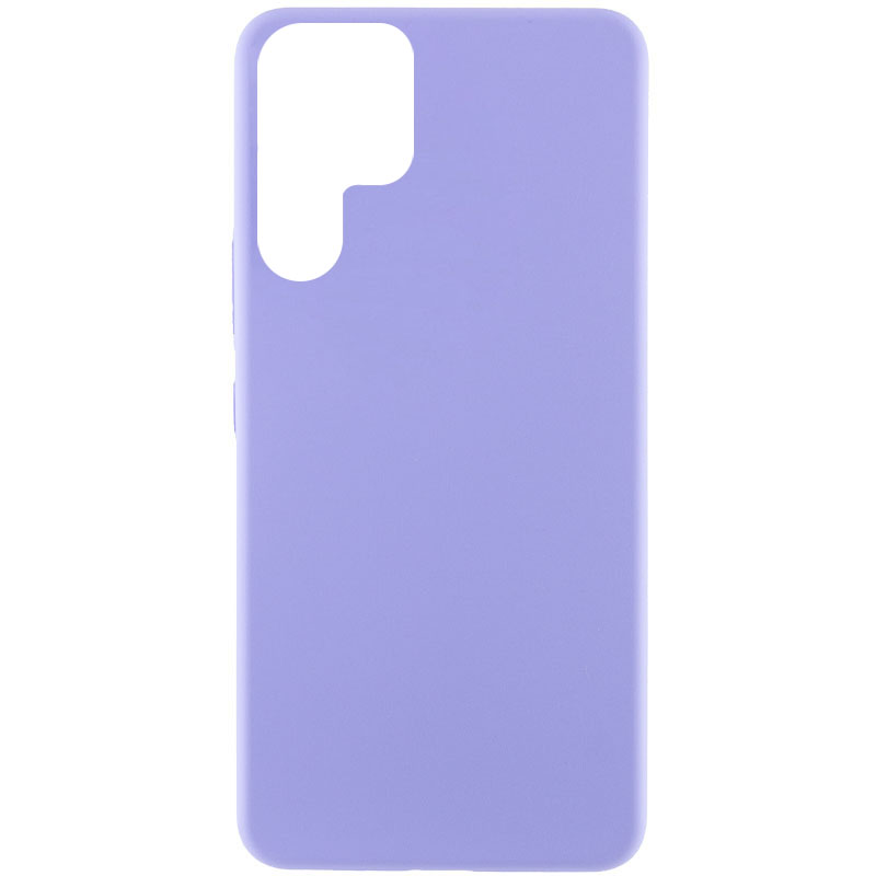 Чехол Silicone Cover Lakshmi (AAA) для Samsung Galaxy S22 Ultra (Сиреневый / Dasheen)
