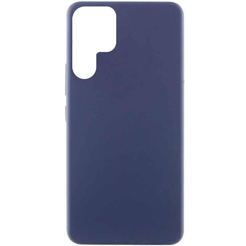 Чехол Silicone Cover Lakshmi (AAA) для Samsung Galaxy S22 Ultra (Темно-синий / Midnight blue)