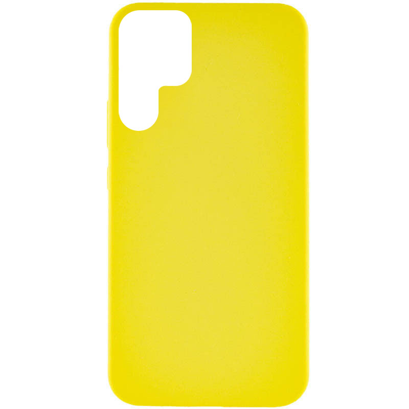 Чехол Silicone Cover Lakshmi (AAA) для Samsung Galaxy S22 Ultra (Желтый / Yellow)