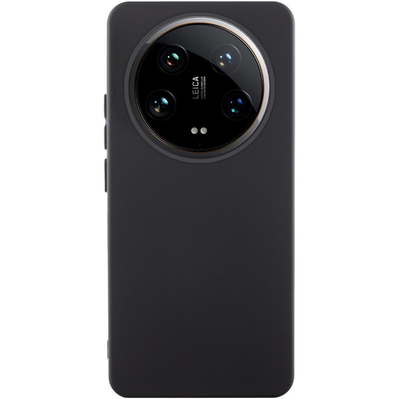 Чохол Silicone Cover Lakshmi (AAA) для Xiaomi 14 Ultra (Чорний / Black)