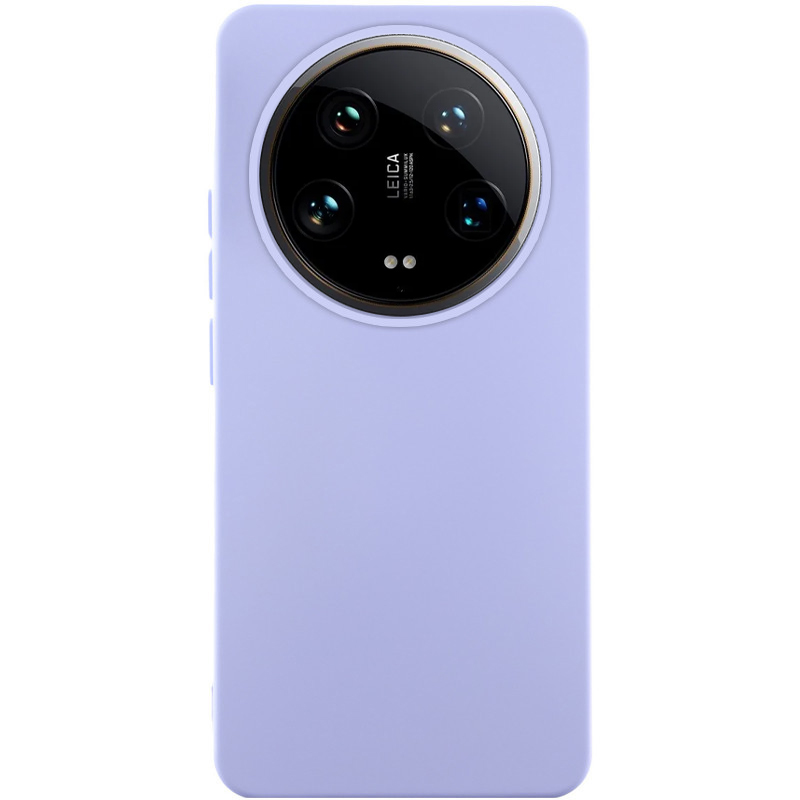 Чохол Silicone Cover Lakshmi (AAA) для Xiaomi 14 Ultra (Бузковий / Dasheen)