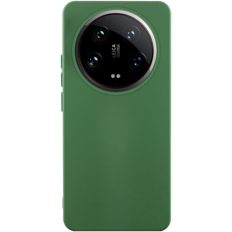 Чохол Silicone Cover Lakshmi (AAA) для Xiaomi 14 Ultra (Зелений / Cyprus Green)