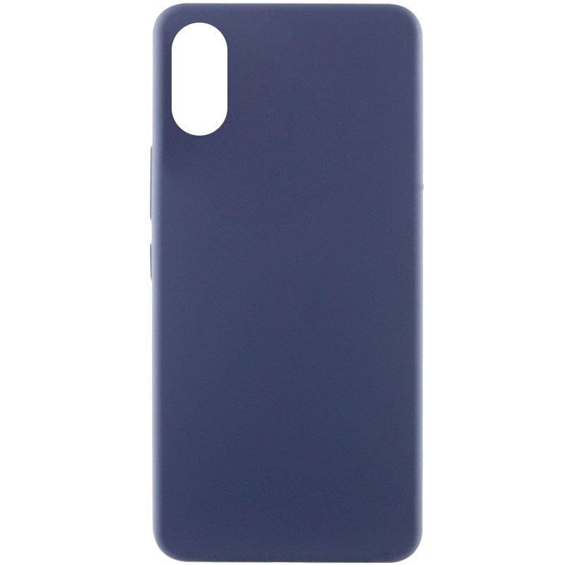 Чехол Silicone Cover Lakshmi (AAA) для Xiaomi Redmi 9C (Темно-синий / Midnight blue)
