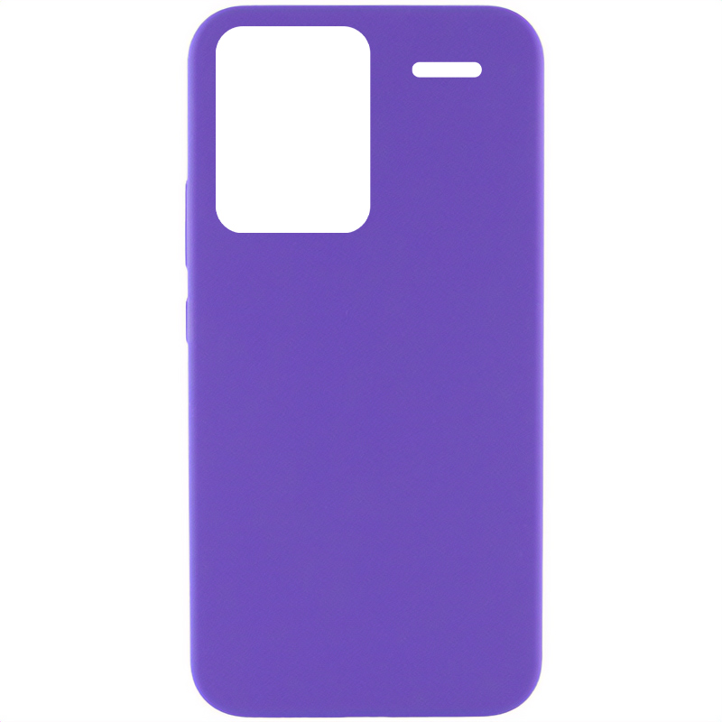 Чехол Silicone Cover Lakshmi (AAA) для Xiaomi Redmi Note 13 Pro+ (Фиолетовый / Amethyst)