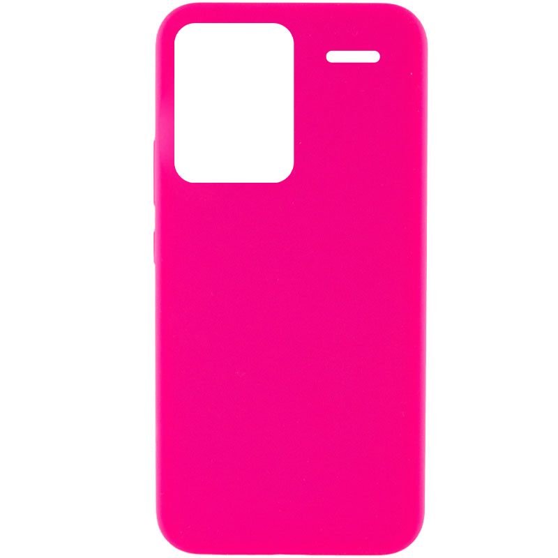 Чохол Silicone Cover Lakshmi (AAA) для Xiaomi Redmi Note 13 Pro+ (Рожевий / Barbie pink)