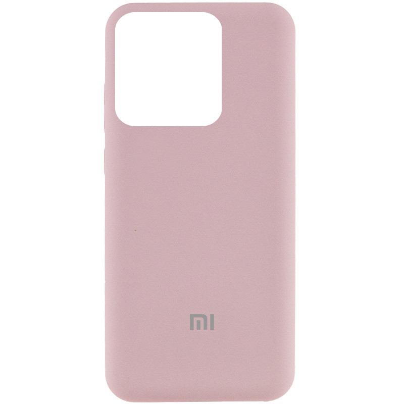 Чохол Silicone Cover Lakshmi (AAA) with Logo для Xiaomi Poco X6 (Рожевий / Pink Sand)