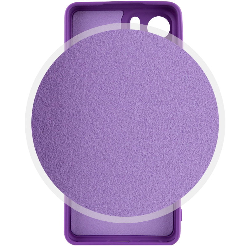 Чехол Silicone Cover Lakshmi Full Camera (A) для Motorola Edge 40 Фиолетовый / Purple в магазине onecase.com.ua