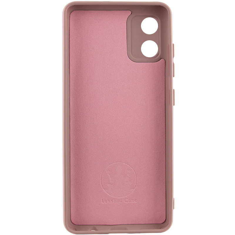 Фото Чехол Silicone Cover Lakshmi Full Camera (A) для Motorola Moto E13 Розовый / Pink Sand в магазине onecase.com.ua