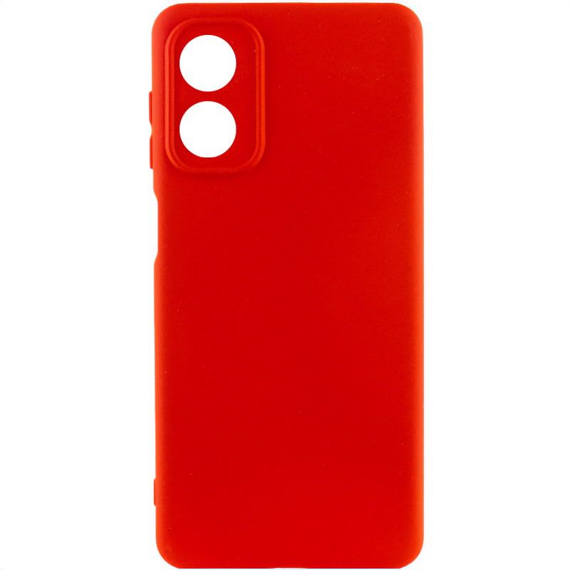 Чехол Silicone Cover Lakshmi Full Camera (A) для Motorola Moto G04 / E14 (Красный / Red)