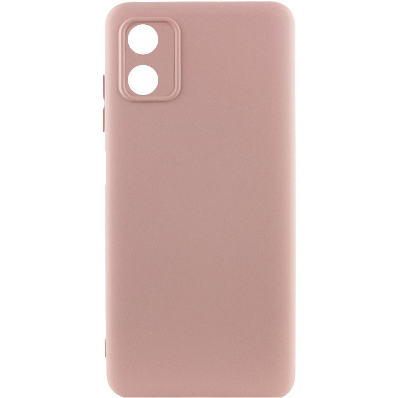 Чохол Silicone Cover Lakshmi Full Camera (A) для Motorola Moto G04 (Рожевий / Pink Sand)