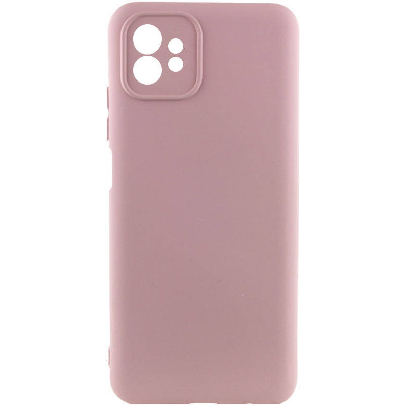 Фото Чехол Silicone Cover Lakshmi Full Camera (A) для Motorola Moto G32 Розовый / Pink Sand на onecase.com.ua
