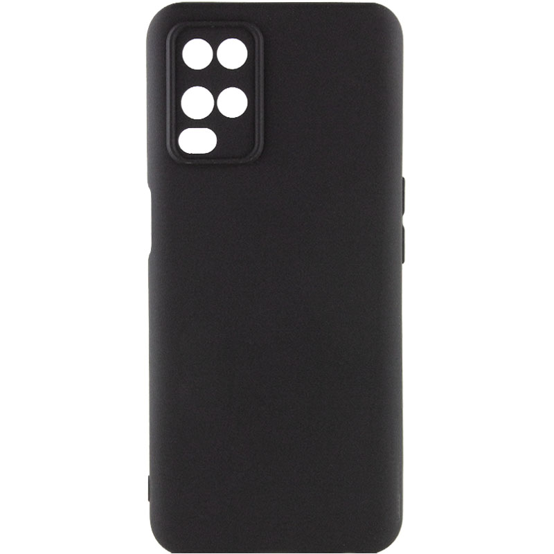 Чехол Silicone Cover Lakshmi Full Camera (A) для Oppo A54 4G (Черный / Black)