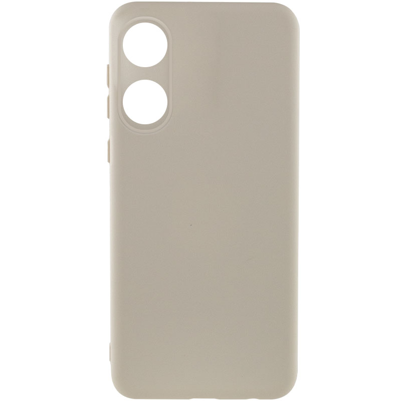 Чехол Silicone Cover Lakshmi Full Camera (A) для Oppo A58 4G (Песочный / Sand)