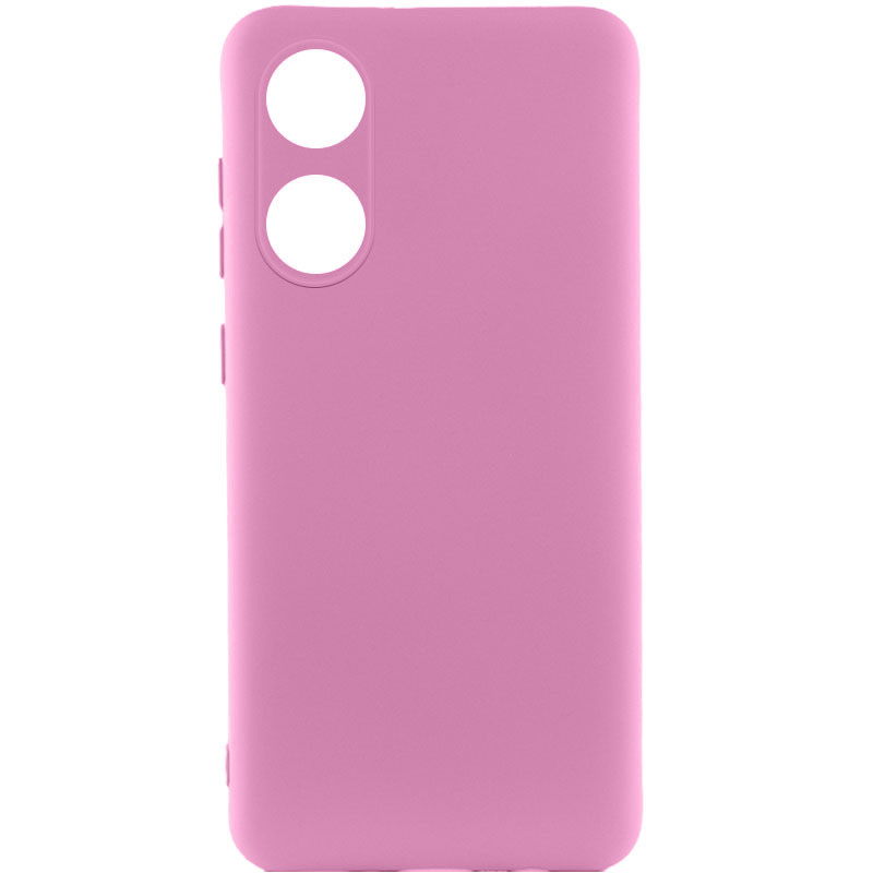 Чехол Silicone Cover Lakshmi Full Camera (A) для Oppo A58 4G (Розовый / Pink)