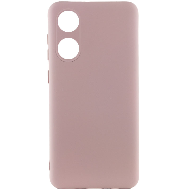 Чохол Silicone Cover Lakshmi Full Camera (A) для Oppo A58 4G (Рожевий / Pink Sand)