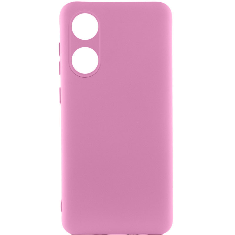 Чехол Silicone Cover Lakshmi Full Camera (A) для Oppo A78 4G (Розовый / Pink)