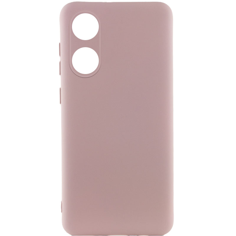 Чохол Silicone Cover Lakshmi Full Camera (A) для Oppo A78 4G (Рожевий / Pink Sand)
