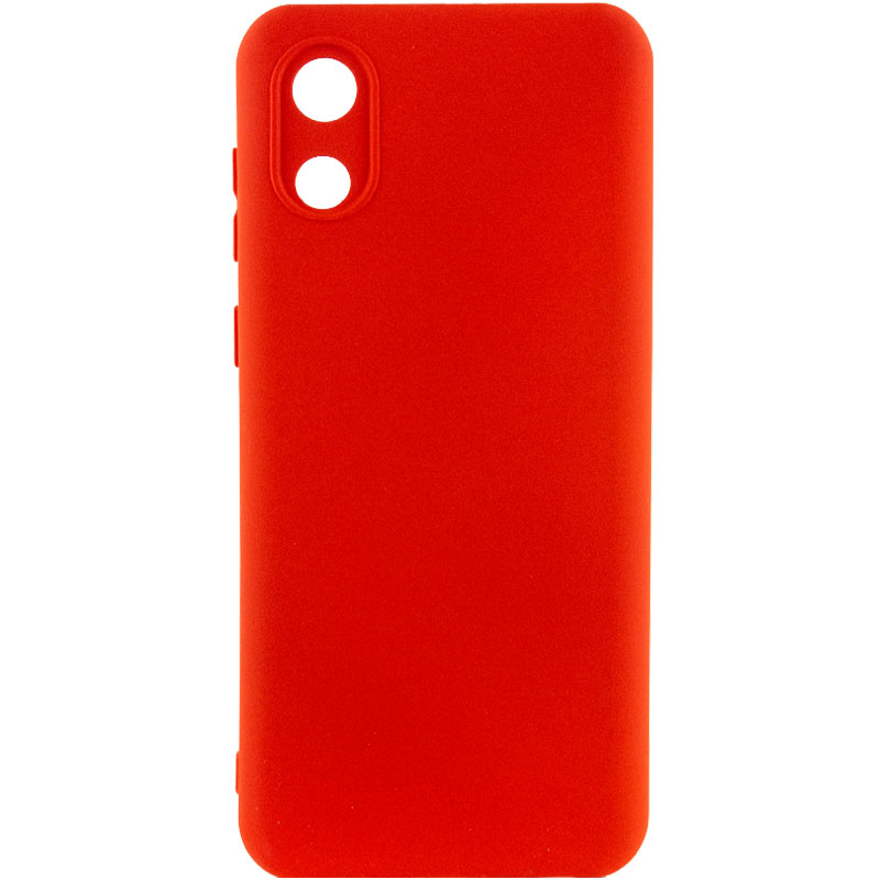 Чехол Silicone Cover Lakshmi Full Camera (A) для Samsung Galaxy A03 Core (Красный / Red)