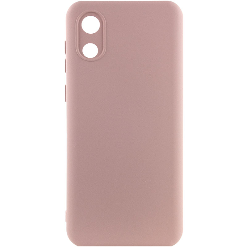 Чехол Silicone Cover Lakshmi Full Camera (A) для Samsung Galaxy A03 Core (Розовый / Pink Sand)