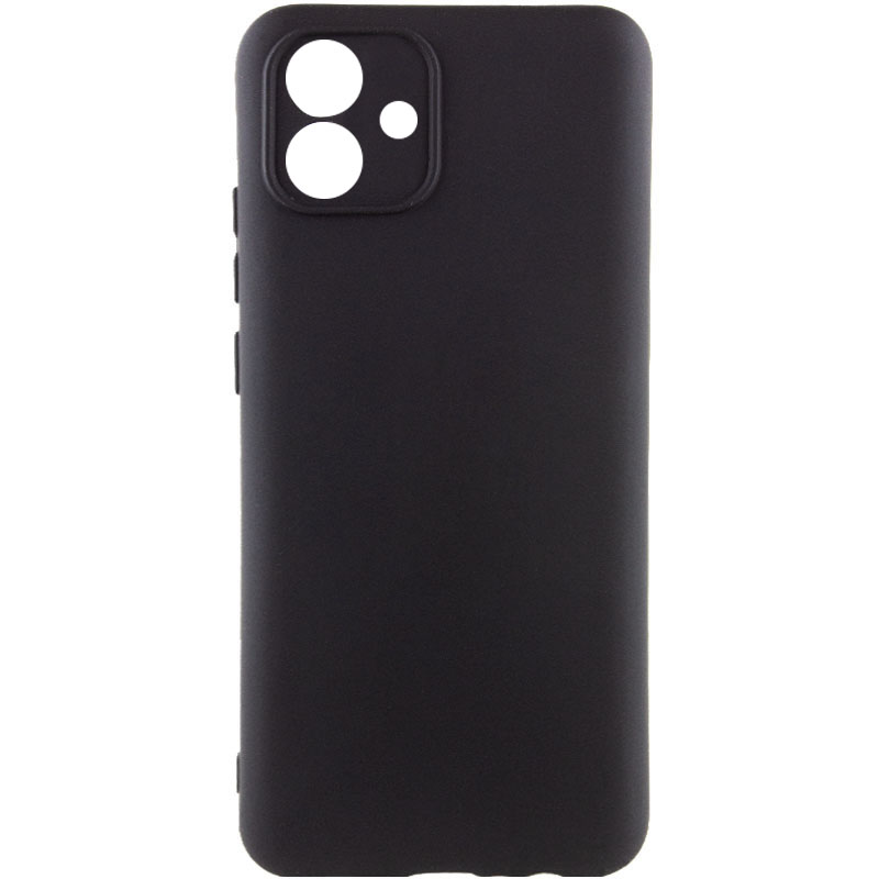 Чехол Silicone Cover Lakshmi Full Camera (A) для Samsung Galaxy A04e (Черный / Black)