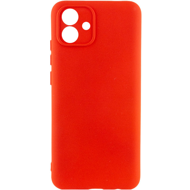 Чехол Silicone Cover Lakshmi Full Camera (A) для Samsung Galaxy A04e (Красный / Red)