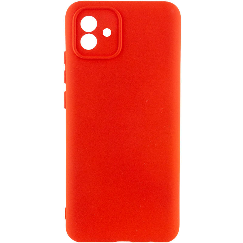 Чехол Silicone Cover Lakshmi Full Camera (A) для Samsung Galaxy A04 (Красный / Red)